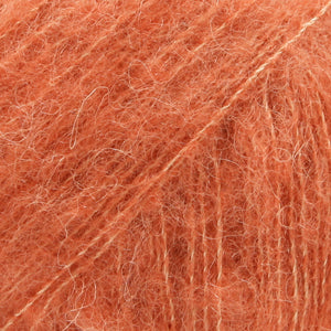 Brushed alpaca silk 22 Lys rust