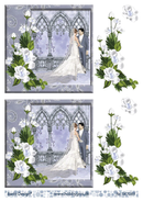 Bryllaup grå 3d ark