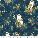Cozy cottage Owls on navy 0,5m