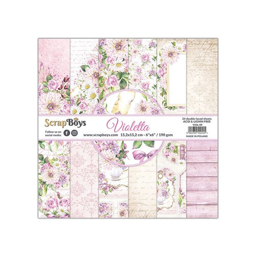 Violetta 6"x6" Paper pack