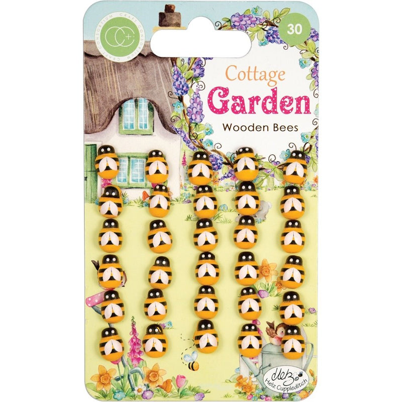 Cottage Garden Wooden Bees