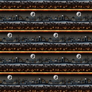 Halloween ball Border Pr dm