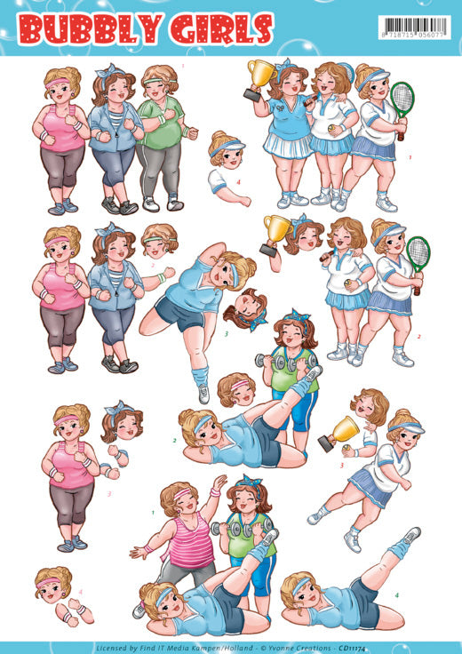 Bubbly girls - sports
