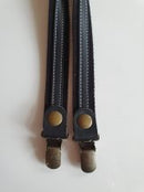 Hanker med klype 20mmx42cm sort