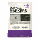Quilt block markers