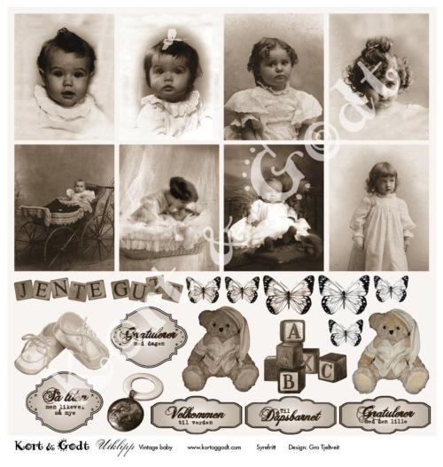 Kort & Godt - Vintage Baby
