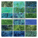 Bali palettes Lagoon 5x5" charms
