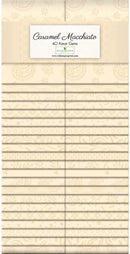 Caramel macchiato 2 1/2" strips