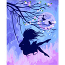 Sakura swing Paint by number