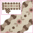 Sue Daley apple delight mønster med papir