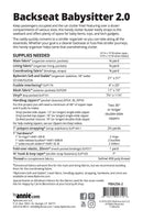 Backseat babysitter 2.0