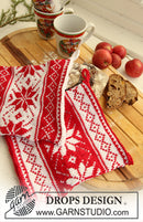 Poinsettias in the snow