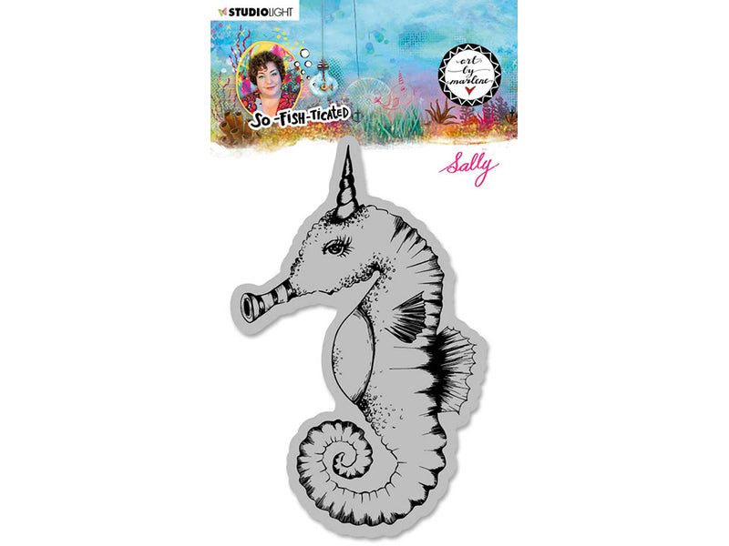 So fish ticated stamp - Sally seahorse
