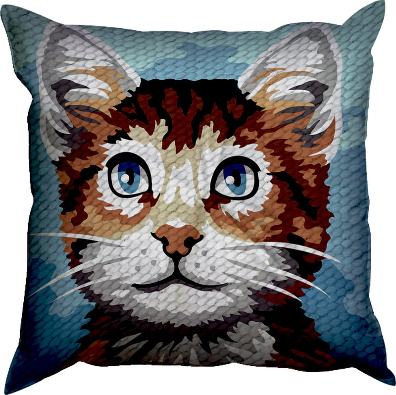 pude Kat 50x50cm Stramei broderi