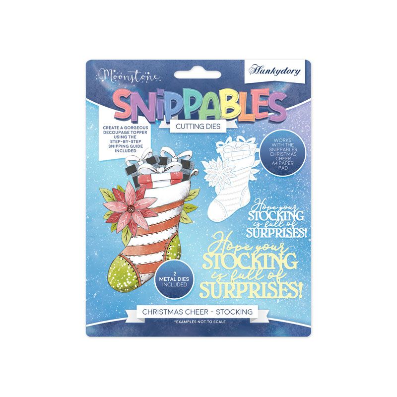 Snippables dies Christmas cheer - Stocking