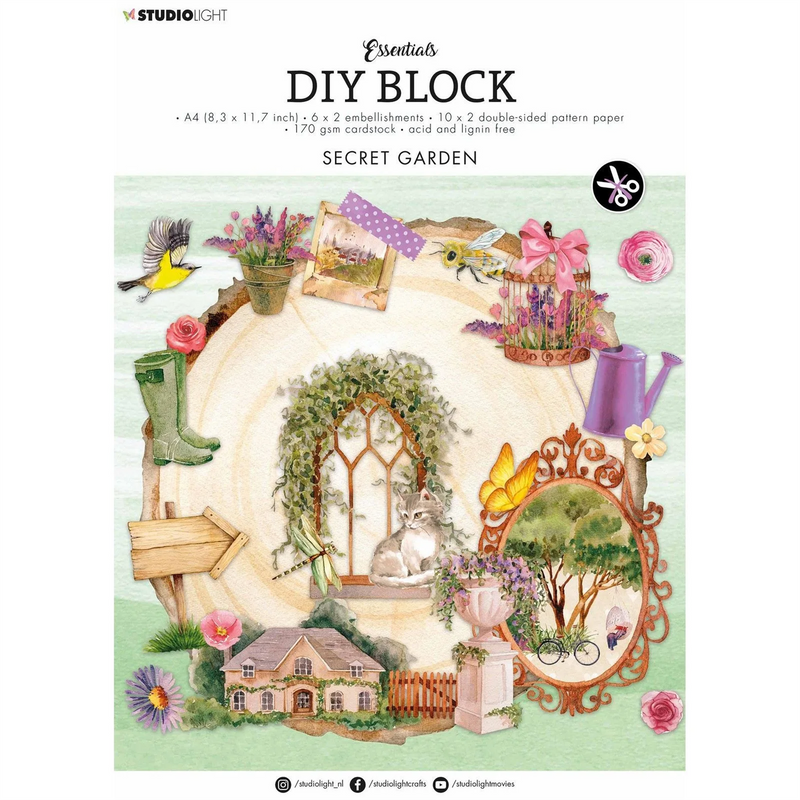 Secret garden DIY block