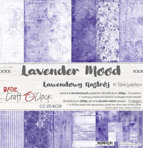 Lavender Mood 12x12" paper pack
