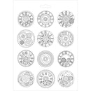 Stamperia Soft molds A4 Mechanisms Clocks gears