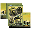 A perfect match Luxury topper card