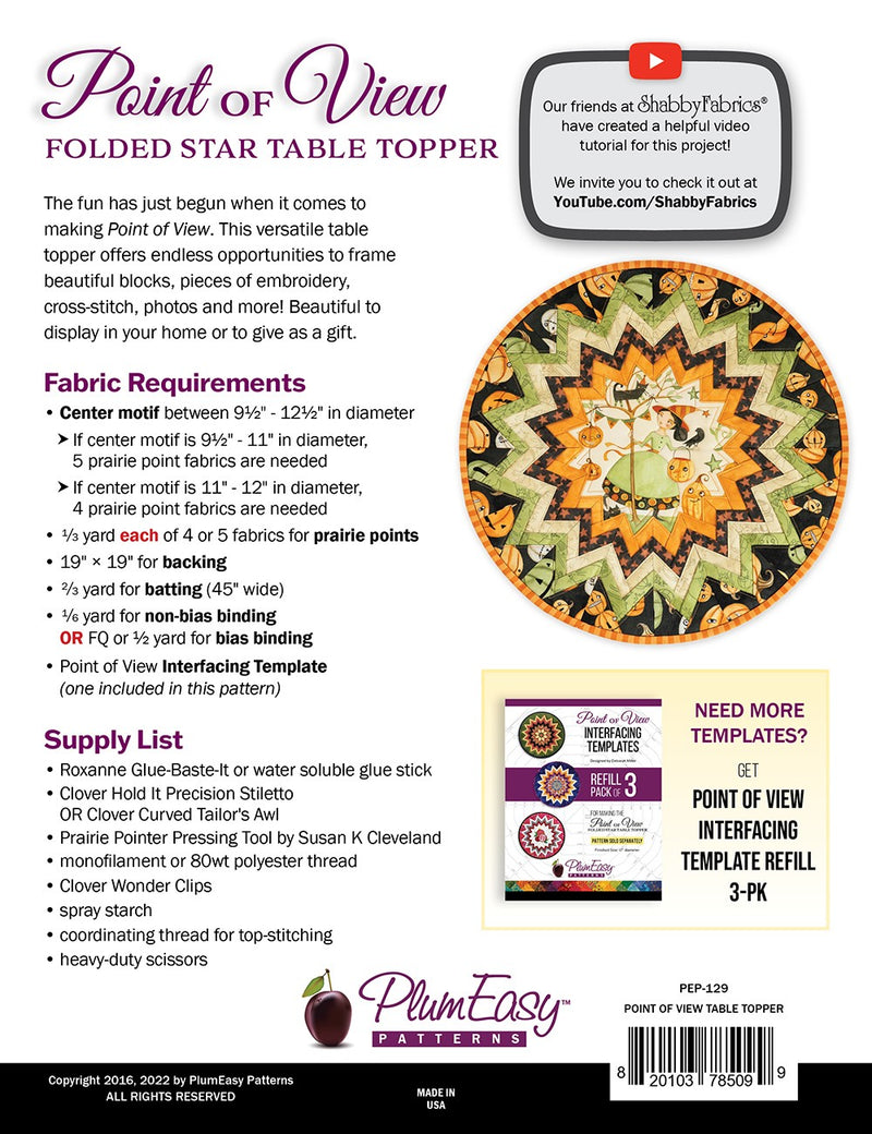 Folded star table topper