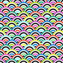 Black and white with a touch of bright Regnbue 0,5m