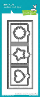 Small slimline with lift the flaps