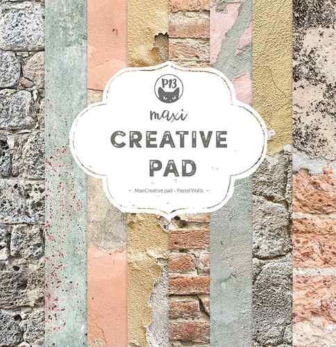 Creative pad Pastel walls 12"x12" paper pack