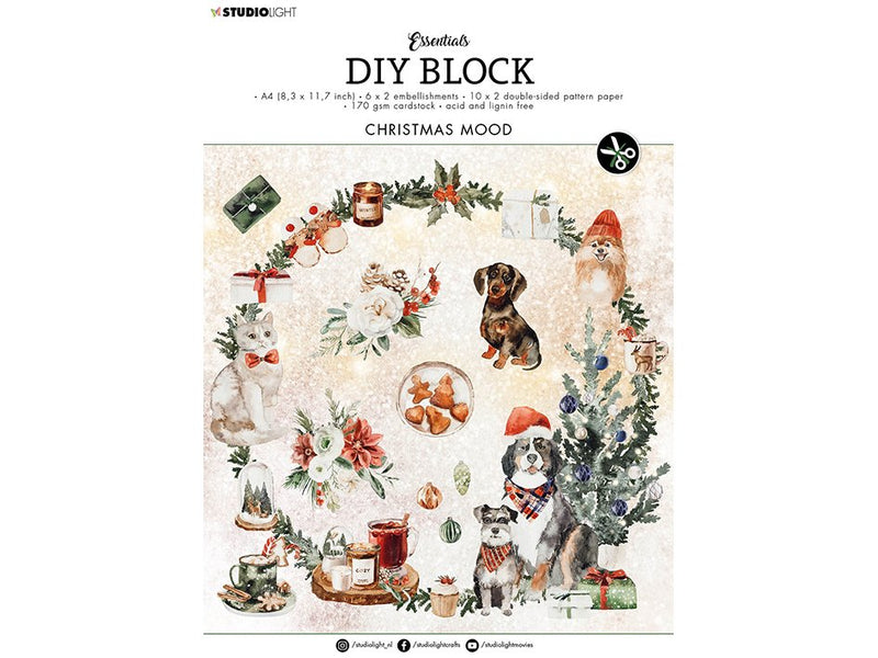 Christmas mood Diy blokk