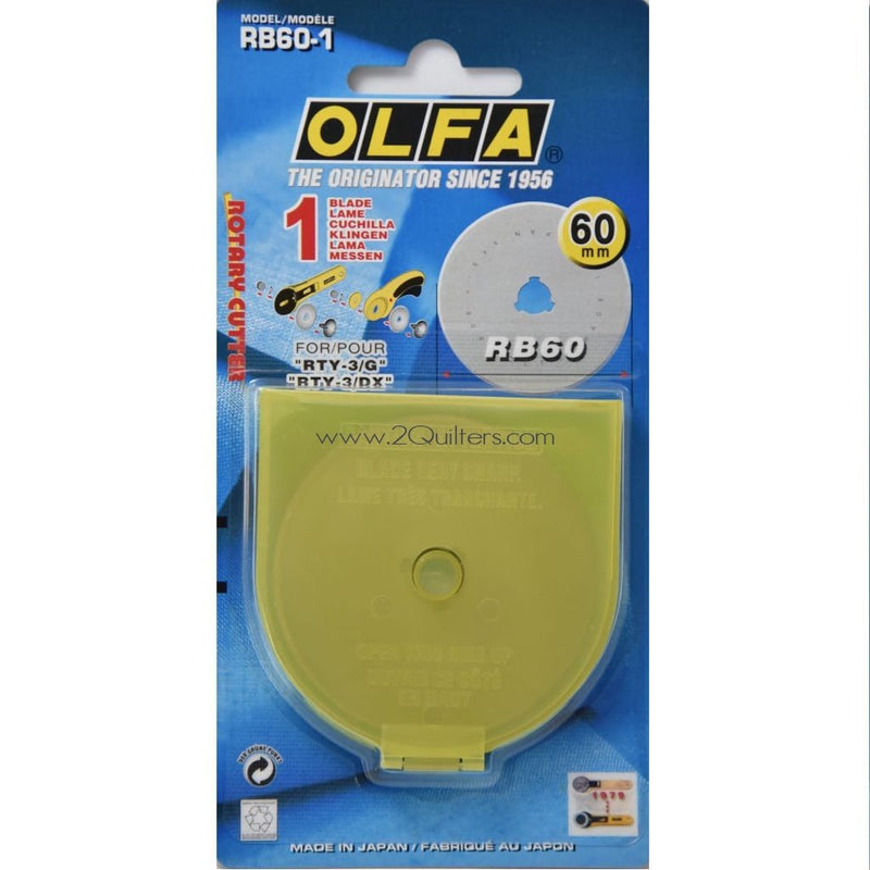 Olfa Rotary cutter blad 60mm