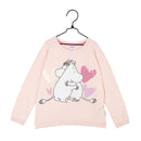 Mummi collegegenser hjerter rosa 104