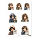 Motivark A4 Jente pus