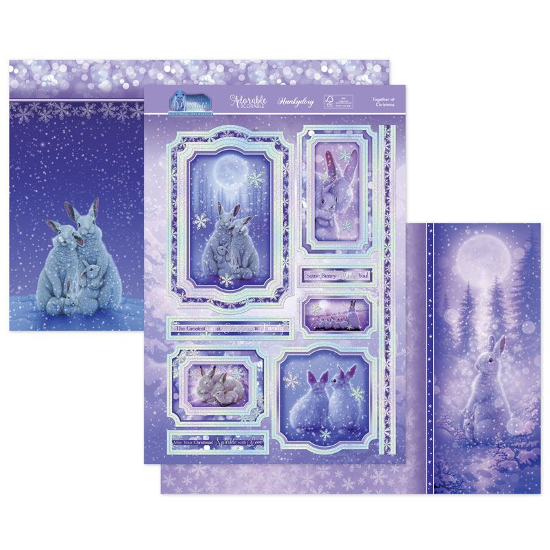Under the Moonlight Together at Christmas Luxury Topper Set