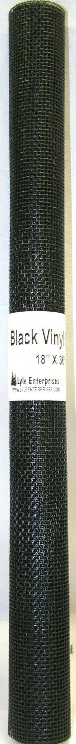 Vinyl mesh svart
