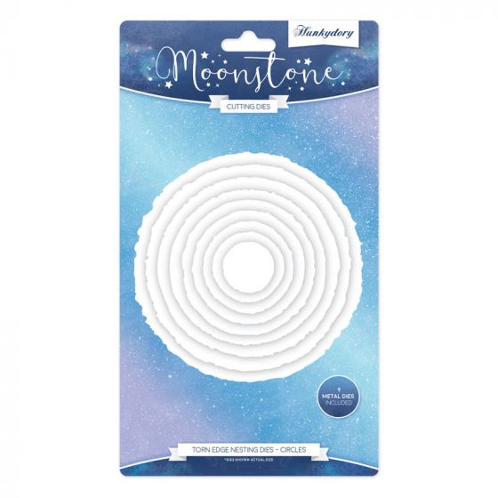 Torn edge nesting dies - circles