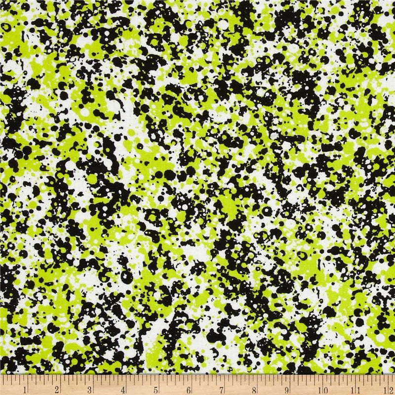 Our town splatter lime 0,5m