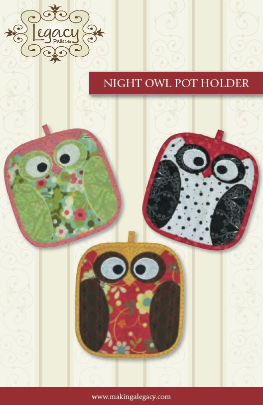 Night Owl Pot Holder