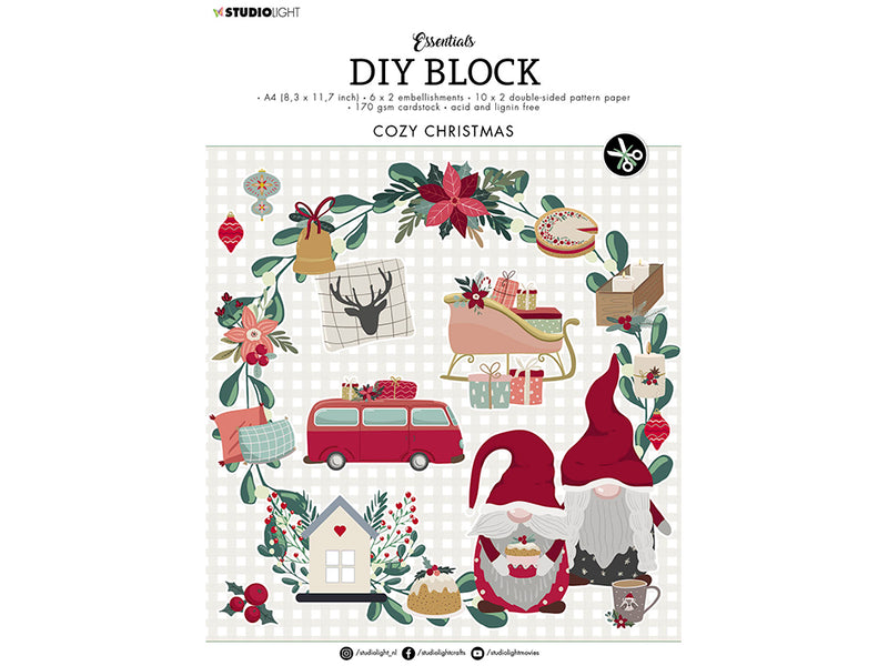 DIY Block Cozy christmas 14