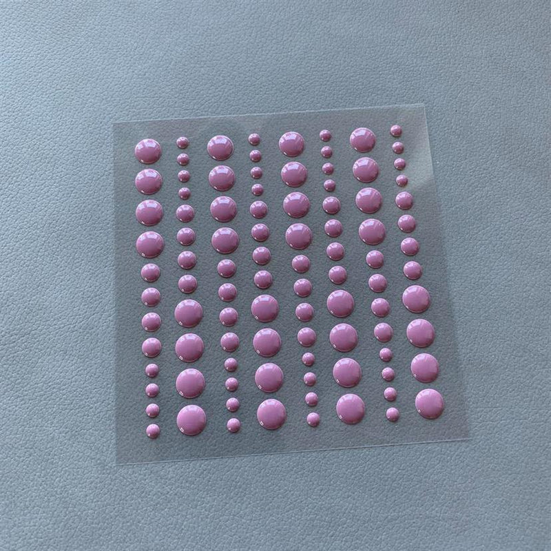 Simple and Basic Enamel Dots "Old Rose (96 pcs)"