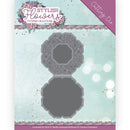 Stylish flower Octogon flower card