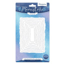 Moonstone torn edge nesting dies Rectangle