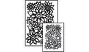 Dylusions Flower meadly 9x12" stencil