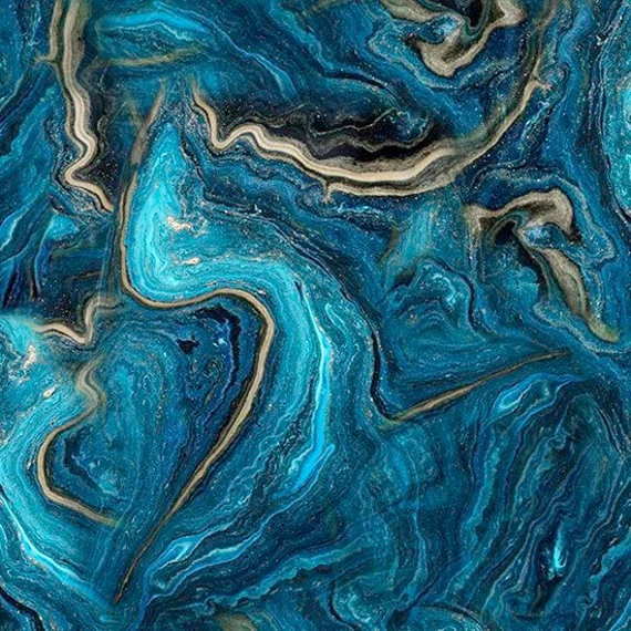 Geode & ink Wade blue 0,5m
