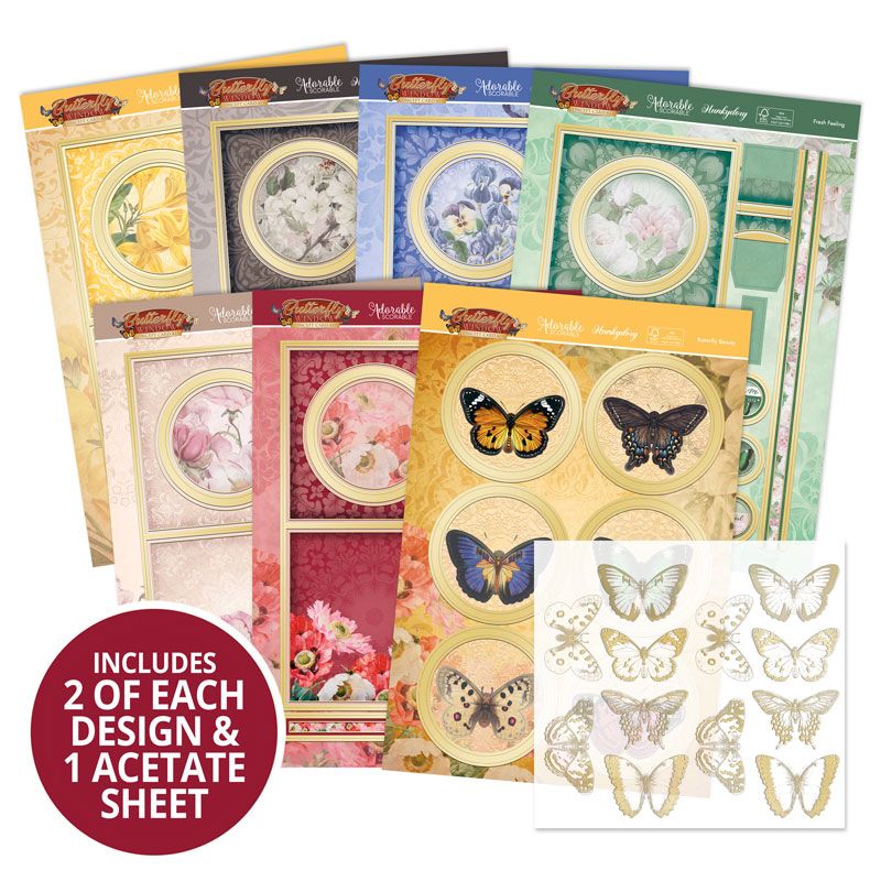 Butterfly window Concept card kit