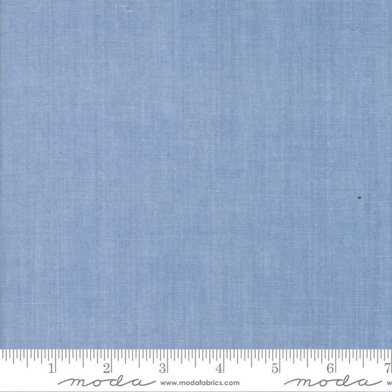 Moda chambray Light blue 0,5m