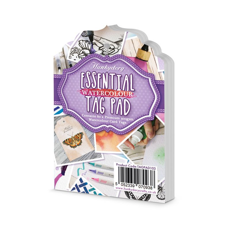 Essential watercolour tag pad