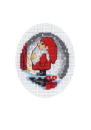 Julekortkit Nisse med pakke