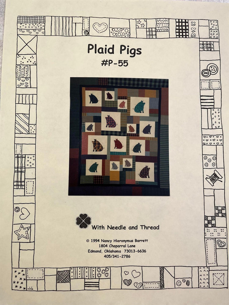 Plaid pigs