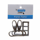 By Annie 1 1/2" sett antikk messing -2800