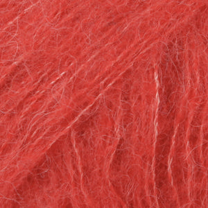 Brushed alpaca silk Uni 06 Coral