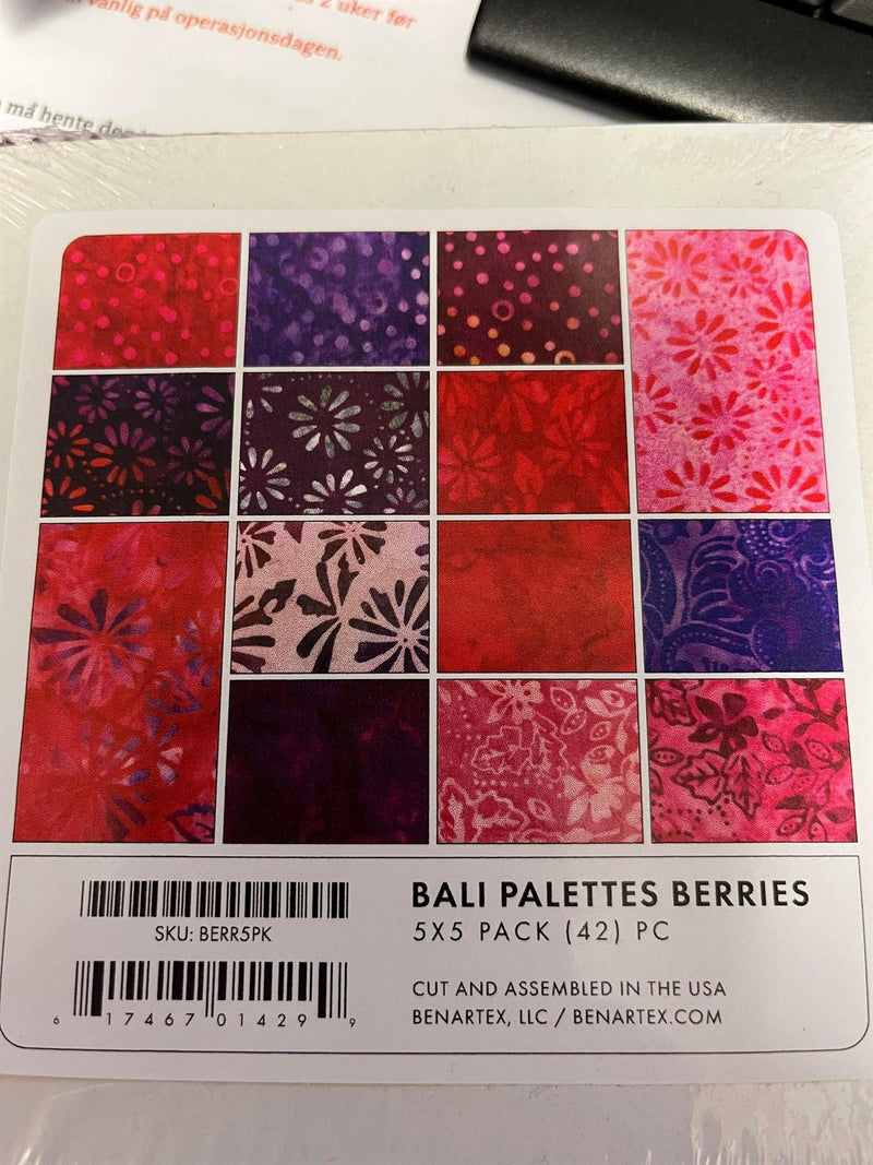 Bali Palettes Berries 5"x5"